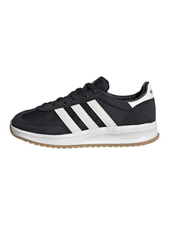 adidas Shoes - Adidas Womens Run 70s 2.0 Black w/ White Stripes Sz 10